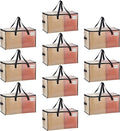 VENO 10 Pack Moving Bags, Comforter and Blanket Storage Bags by Veno
