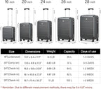 Hanke 3 Piece Luggage Sets - Image 2