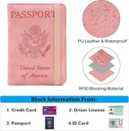 Melsbrinna Premium Leather Passport Holder Covers Case, Waterproof Rfid - Image 5