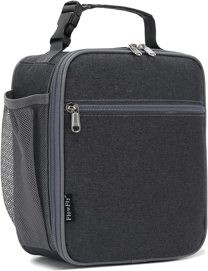 FlowFly Kids Lunch box Insulated Soft Bag Mini Cooler Back to School Thermal by FlowFly