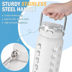 MUKOKO 64oz Glass Water Bottles - Image 2