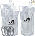 1L Hiking Collapsible Water Bottles by Ancable