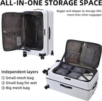 29 Inch Aluminum Checked Luggage - Image 3