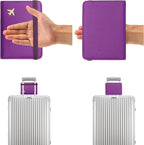 ZOPPEN Passport Holder Wallet, Passport Cover Travel Wallet Women Travel - Image 6