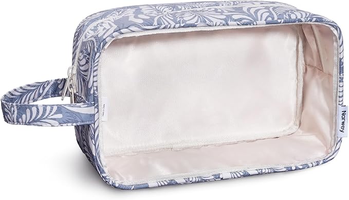 Narwey Clear Toiletry Bags for Traveling Women Men, Make Up Organizer, Skincare by Narwey