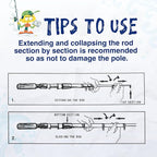 Kids Fishing Pole, Portable Telescopic Kids Fishing Poles - Image 7