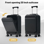 Merax Luggage Sets Front Opening, 2 Piece Hardshell Suitcase - Image 6