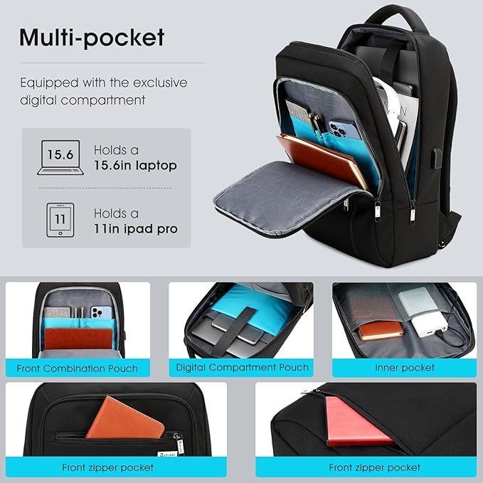 DUSLANG 15.6 Inch Laptop Backpack - Image 2