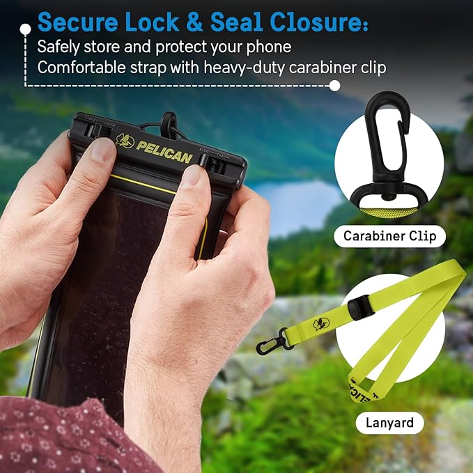 Pelican Marine - IP68 Waterproof Phone Pouch Floating Waterproof Phone Case - - Image 5