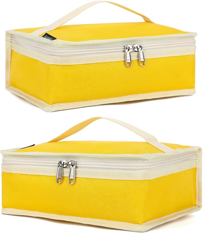 FlowFly Small Insulated Lunch box Portable Soft Bag Mini Cooler Thermal Meal - Image 7