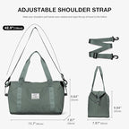 Travel Duffel Bag, Sports Tote Gym Bag, Shoulder Weekender Overnight Bag - Image 6