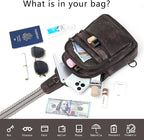Sling Bag for Women Crossbody Fanny Pack Sling Purse Backpack Vegan Leather - Image 7