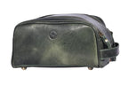 10" Premium Leather Toiletry Travel Pouch - Image 9