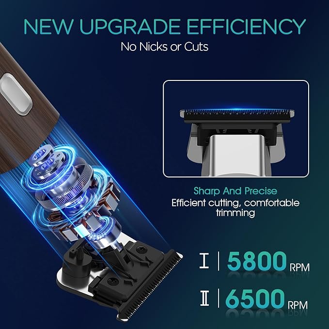 VOYOR Body Hair Trimmer for Men, Electric Razor, Versatile Groin & Body Trimmer - Image 3