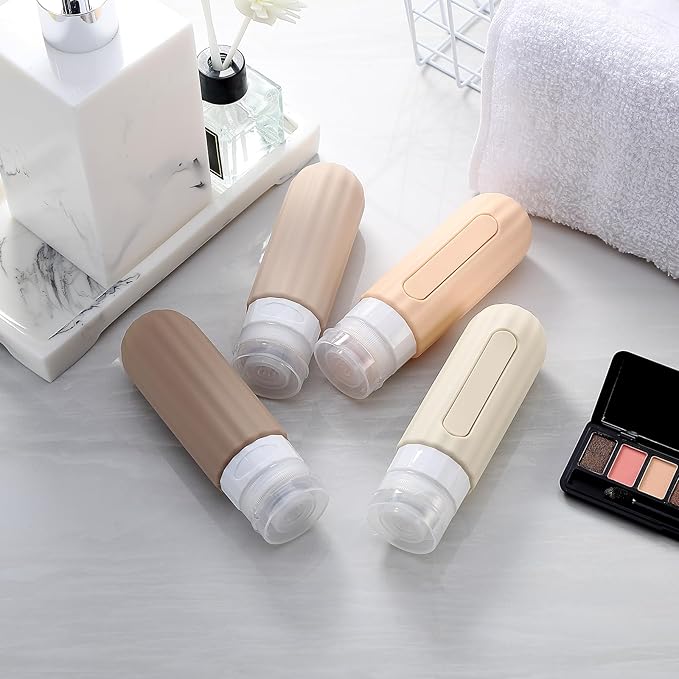 Travel Bottles for Toiletries, TSA Approved, Silicone Travel Bottles, BPA Free - Image 5