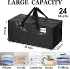 4 Pcs 24 Gallon Large Moving Bags - Image 2