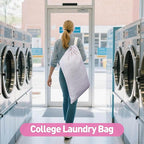 College Laundry Bag, Dirty Clothes Laundry Bag - Image 7