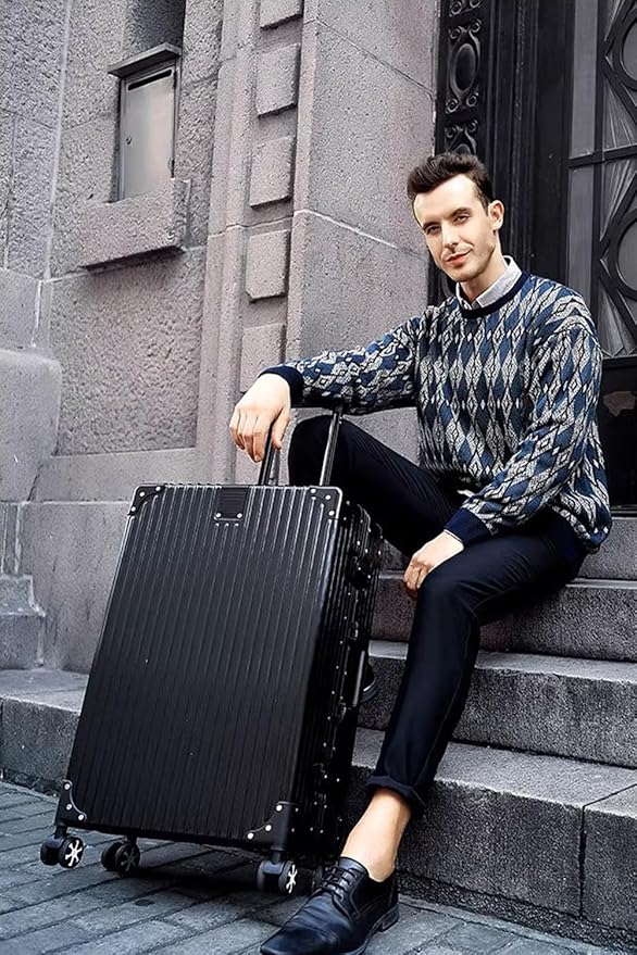 HotWay All Aluminum Carry On Luggage, 20 Inch Hard Shell Suitcase - Image 6