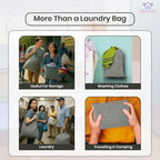 LFH Home Cotton Canvas Extra Large Laundry Bag - Image 4