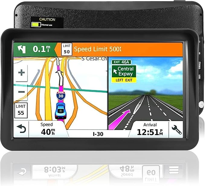 Car GPS Navigation, 2025 Map 9 inch Touch Screen Car GPS Navigation System - Image 4