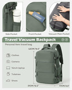 Vacuum Backpack Travel Laptop Backpacks - Image 2