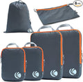 Cipway Compression Packing Cubes Set, Ultralight Expandable Travel Packing by Cipway