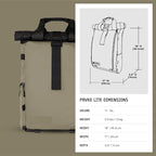 WANDRD PRVKE Lite: Weather-Resistant Travel & Camera Backpack - Image 10