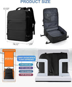 coowoz Large Travel Backpack Carry On - Image 5