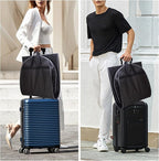 3 Pack 43" Garment Bags for Travel and Storage, Suit and Dress Bags - Image 4