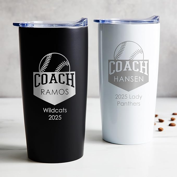 Lifetime Creations Custom Baseball Coach Tumbler: Gifts - Image 4
