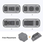 K&F Concept 2 in 1 Sling Bag Everyday Shoulder Bag & Multifunction Photography - Image 3