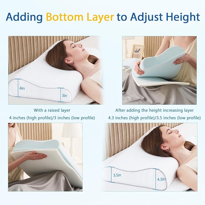 Memory Foam Pillows Cervical Pillow - Image 5
