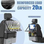 Car Backseat Organizer with Tablet Holder, 11 Storage Pockets with Foldable - Image 3