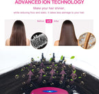 Aima Beauty One Step Hair Dryer & Volumizing Hot Air Brush, Ceramic Straightener Brush, Curler & Hot Comb 4 in 1 Salon Ionic Hair Brush, Rose Pink