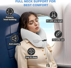 Travel Pillow, Neck Pillow Airplane, Plane Pillow Memory Foam Travel Neck Pillow - Image 2