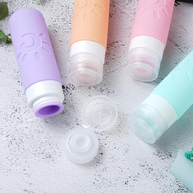 Travel Bottles for Toiletries, TSA Approved Travel Containers 3oz Leak Proof - Image 3