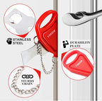 Home Security Door Lock, VIRIDI Portable Travel Doorlocks - Image 3