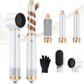 5 in 1 Blow Dryer Brush, Hair Dryer Brush Set Negative Ion Upgrade Hot Air Brush Air Styler Curling Wrap Air Curler, Curling Iron Hair Styling Tools As A Gift for Straight/Curl/Drying/Smoothing