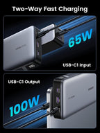UGREEN Power Bank 25, 000mAh 145W Laptop Portable Charger, Nexode 3-Port USB C - Image 5