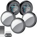 2025 New Air Tracker Tags-5 Pack, Replaceable Battery, Key Finder and Item by Tukio
