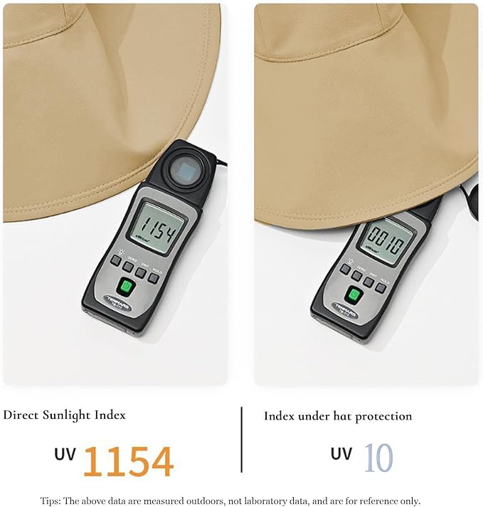 Sun Hats for Womens Wide Brim UV Protection Fishing Hats Packable Reversible - Image 9