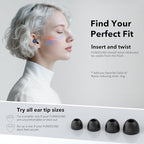 Ear Plugs for Sleeping Noise Cancelling -30dB, Deep Focus, Hearing Protection - Image 3