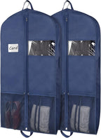 Zilink 43" Suit Bags for Men Travel and Storage Gusseted Garment Bags for by Zilink