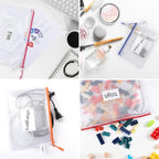 18 Pack 8 Size Mesh Zipper Pouch Bags, Waterproof Zipper Bags - Image 5