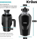 KRAUS Standart PRO™ 32-inch 16 Gauge Undermount 60/40 Double Bowl Stainless - Image 10