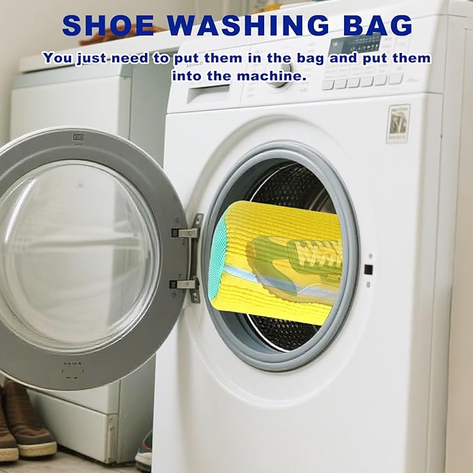 Shoe Washing Machine Bag Reusable Shoe Cleaning Bag - Image 7