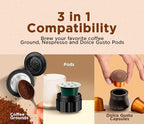 3-in-1 Portable Coffee Maker – Electric Espresso Machine - Image 2
