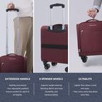 Verage Underseat Carry On Luggage - Image 6