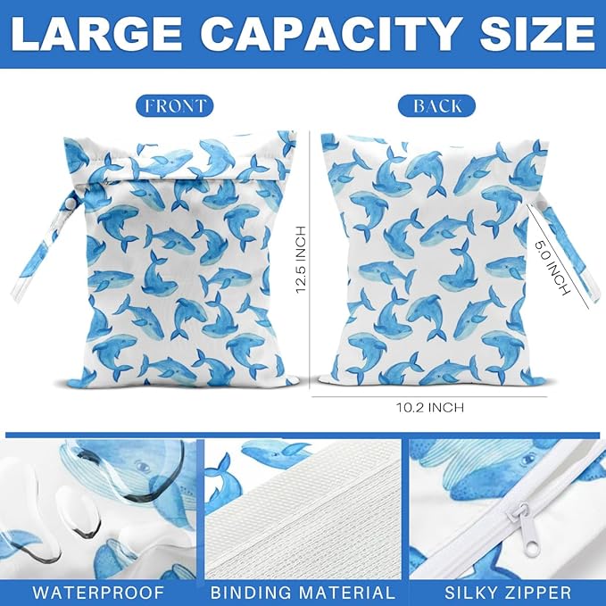 Beach Bags Wet Bag for Swimsuit Tote Bag for Friends Travel Gifts, Aloha Bags - Image 3
