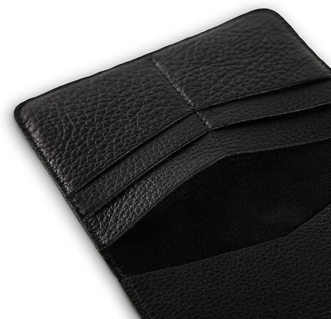 PEGAI Standard Full Grain Crazy Horse Leather Passport Holder | Custom Travel - Image 3